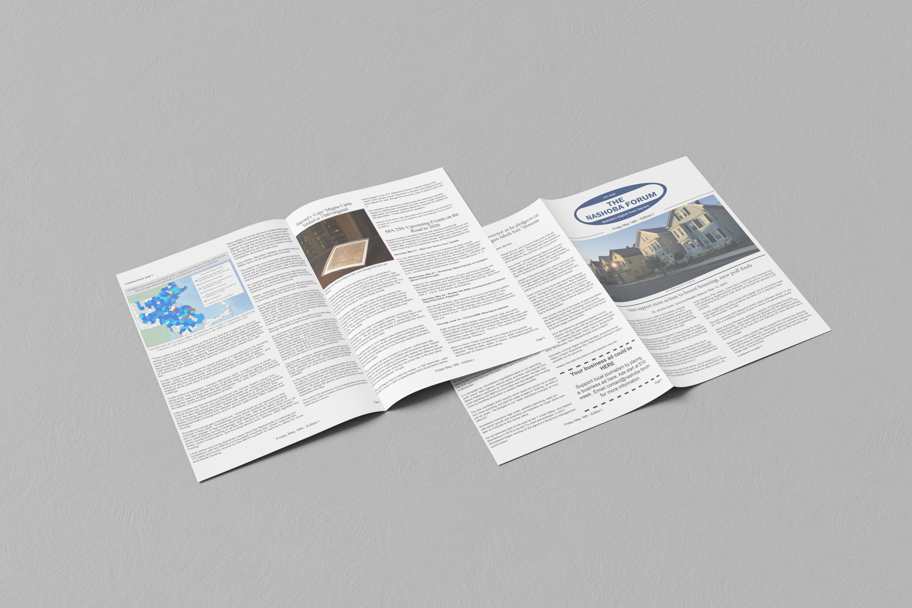 Spread Newspaper copy